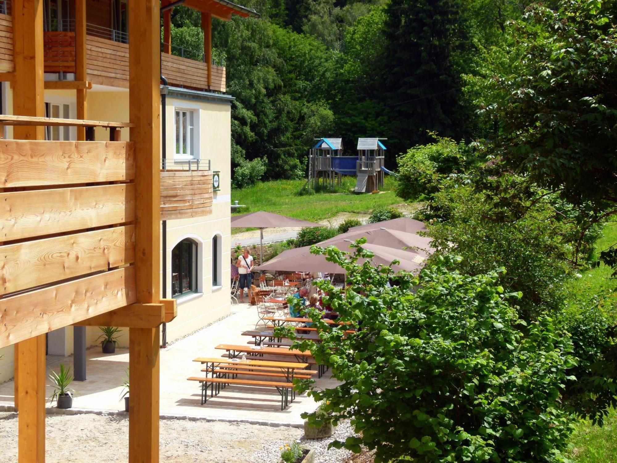 Berghotel Mooshuette Lohberg Bagian luar foto