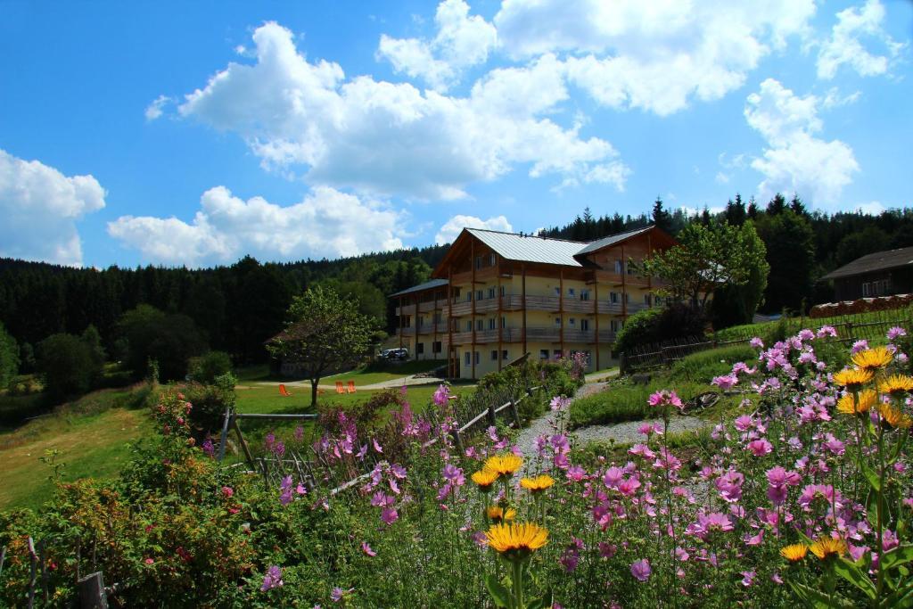 Berghotel Mooshuette Lohberg Bagian luar foto